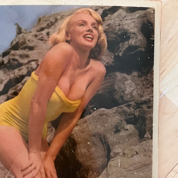 Vintage 1950’s Photograph Marilyn Monroe Swimsuit - Picture 5 of 6